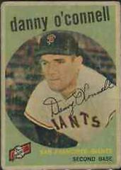 Danny O'Connell #87 Baseball Cards 1959 Venezuela Topps Prices