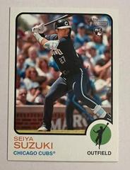 Seiya Suzuki [Throwback Uniform] Baseball Cards 2022 Topps Heritage Prices
