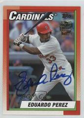 Eduardo Perez Baseball Cards 2016 Topps Archives Fan Favorites Autograph Prices