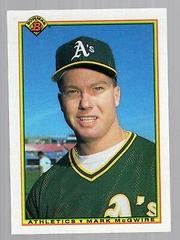 Mark McGwire #454 Baseball Cards 1990 Bowman Prices