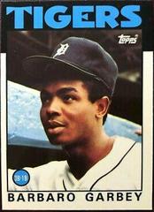 Barbaro Garbey #609 Baseball Cards 1986 Topps Tiffany Prices