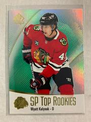 Wyatt Kalynuk [Green] Hockey Cards 2021 SP Authentic Top Rookies Prices