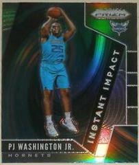 PJ Washington Jr. [Silver Prizm] #20 Basketball Cards 2019 Panini Prizm Instant Impact Prices
