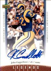 John Cappelletti #53 Football Cards 2006 Upper Deck Legends Legendary Signatures Prices