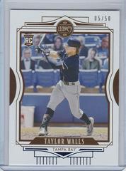 Taylor Walls [Blue] #1 Baseball Cards 2021 Panini Chronicles Legacy Prices