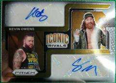 Kevin Owens, Sami Zayn #IR-KS Wrestling Cards 2022 Panini Prizm WWE Iconic Rivals Dual Autographs Prices