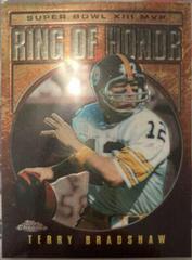 Terry Bradshaw Football Cards 2002 Topps Chrome Ring of Honor Prices