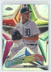 Matt Manning #FS-18 Baseball Cards 2022 Topps Chrome Logofractor Future Stars Prices