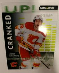 Andrew Mangiapane [Green] #CU-AM Hockey Cards 2022 Upper Deck Synergy Cranked Up Prices