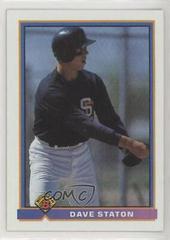 Dave Staton #645 Baseball Cards 1991 Bowman Prices