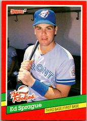 Ed Sprague Baseball Cards 1991 Donruss Rookies Prices