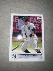 Aaron Judge Baseball Cards 2022 Topps Opening Day Prices