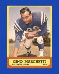 Gino Marchetti #8 Football Cards 1963 Topps Prices