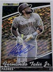 Fernando Tatis Jr. [Autograph] #BG-21 Baseball Cards 2022 Topps Update Black Gold Prices