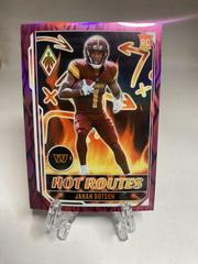 Jahan Dotson [Pink] #HR-5 Football Cards 2022 Panini Phoenix Hot Routes Prices