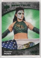 Thunder Rosa [Green] #79 Wrestling Cards 2021 Upper Deck AEW Spectrum Prices