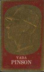 Vada Pinson #42 Baseball Cards 1965 Topps Embossed Prices