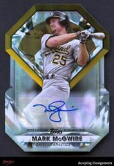 Mark McGwire [Autograph] #DGDC-21 Baseball Cards 2022 Topps Diamond Greats Die Cuts Prices