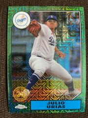 Julio Urias [Green] #T87C2-13 Baseball Cards 2022 Topps Silver Pack 1987 Chrome Series 2 Prices