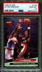 Clyde Drexler Basketball Cards 1992 Ultra Prices