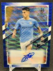 Joao Cancelo [Blue Wave Refractor] #CA-C Soccer Cards 2020 Topps Chrome UEFA Champions League Autographs Prices