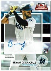 Bryan De La Cruz #AC-BD Baseball Cards 2022 Topps International Trading Card Day Autographs Prices