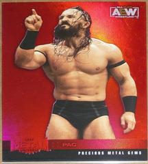 PAC [Precious Metal Gems Red] #129 Wrestling Cards 2022 SkyBox Metal Universe AEW Prices