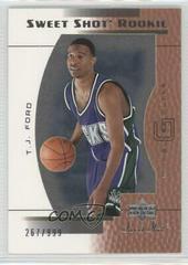 T.J. Ford Basketball Cards 2003 Upper Deck Sweet Shot Prices
