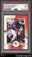 Ivan Rodriguez [SP Limited] #22 Baseball Cards 2000 SP Authentic Prices