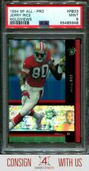 Jerry Rice Football Cards 1994 SP All Pro Holoviews Prices