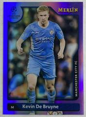 Kevin De Bruyne [Purple] #25 Soccer Cards 2021 Topps Merlin Chrome UEFA Prices