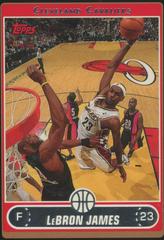 LeBron James [Black] Basketball Cards 2006 Topps Prices