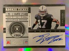 Denarius Moore [Autograph] #129 Football Cards 2011 Playoff Contenders Prices