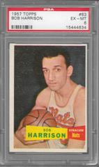 Bob Harrison #63 Basketball Cards 1957 Topps Prices