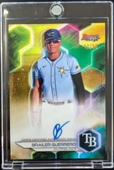 Brailer Guerrero [Gold] Baseball Cards 2023 Bowman's Best of Autographs Prices
