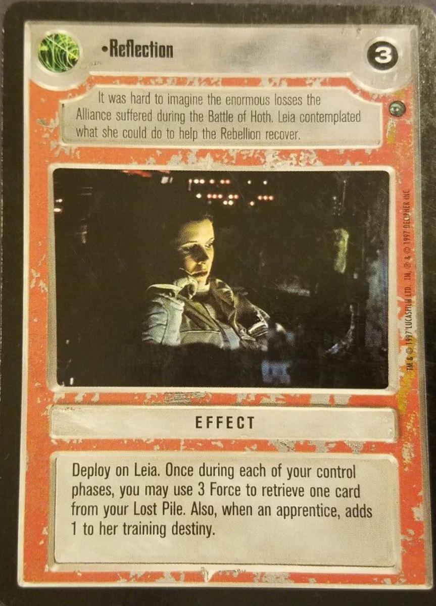 Reflection [Limited] Star Wars CCG Dagobah