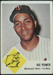 Vic Power #23 Baseball Cards 1963 Fleer Prices