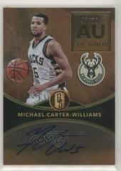 Michael Carter Williams Basketball Cards 2016 Panini Gold Standard AU Autographs Prices