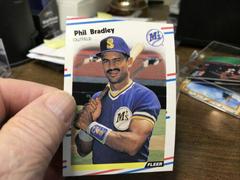 Phil Bradley #369 Baseball Cards 1988 Fleer Prices