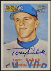 Tony Kubek #TT49R Baseball Cards 2001 Topps Team Legends Autograph Prices