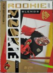 Filip Gustavsson [Patch] Hockey Cards 2021 SP Game Used Rookie Blends Prices