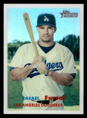 Rafael Furcal [Chrome Black Refractor] #1 Baseball Cards 2006 Topps Heritage Chrome Prices