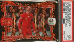 Cristiano Ronaldo [SP Tiger Die Cut Prizm] Soccer Cards 2020 Panini Select UEFA Euro Prices