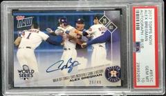 Alex Bregman [Autograph Blue] #851C Baseball Cards 2017 Topps Now Prices