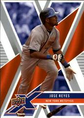 jose Reyes #61 Baseball Cards 2008 Upper Deck X Prices