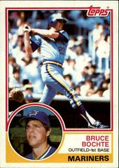 Bruce Bochte Baseball Cards 1983 Topps Prices