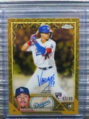 Miguel Vargas #CGA-MVA Baseball Cards 2023 Topps Gilded Collection Chrome Gold Etch Autographs Prices