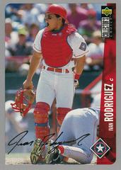 Ivan Rodriguez #345 Baseball Cards 1996 Collector's Choice Prices