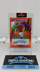 Declan Rice [Orange] Soccer Cards 2022 Leaf Vivid Striking Autographs Prices