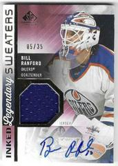 Bill Ranford #IS-RA Hockey Cards 2021 SP Game Used Inked Sweaters Autograph Prices